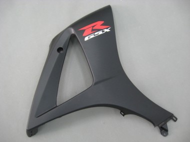 Matt Schwarz Glänzendes Schwarz 2007-2008 Suzuki GSXR 1000 Motorrad Verkleidung