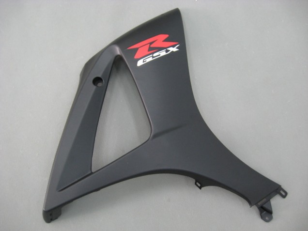 Matt Schwarz Glänzendes Schwarz 2007-2008 Suzuki GSXR 1000 Motorrad Verkleidung