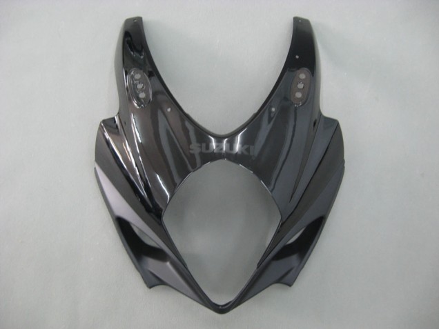 Matt Schwarz Glänzendes Schwarz 2007-2008 Suzuki GSXR 1000 Motorrad Verkleidung