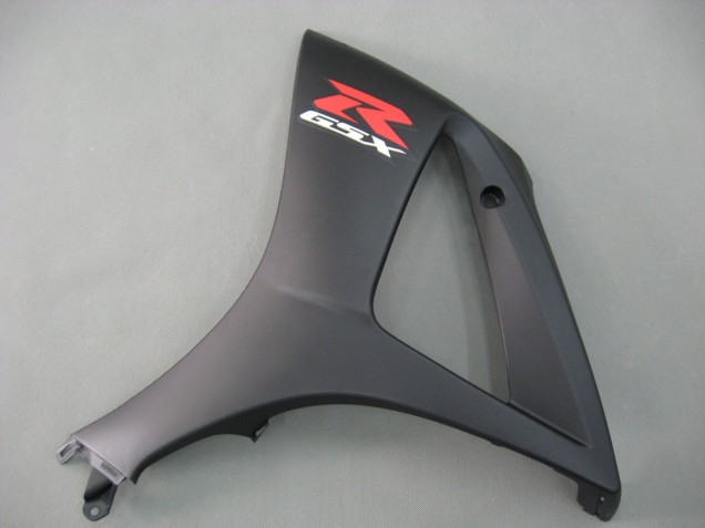 Matt Schwarz Glänzendes Schwarz 2007-2008 Suzuki GSXR 1000 Motorrad Verkleidung
