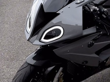 Grau Carbonfaser 2015-2016 BMW S1000RR Motorrad Verkleidung