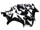 Glänzendes Schwarz Gold Aufkleber 2004-2006 Yamaha YZF 1000 R1 Motorrad Verkleidung
