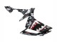 Grau Weiß Camouflage Hai 2007-2008 Yamaha YZF 1000 R1 Motorrad Verkleidung