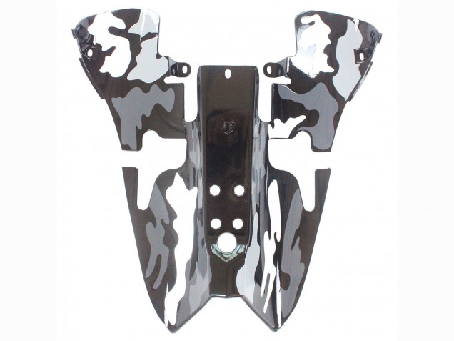 Grau Weiß Camouflage Hai 2007-2008 Yamaha YZF 1000 R1 Motorrad Verkleidung