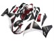 Rot Weiß Matt Schwarz 2009-2011 Yamaha YZF 1000 R1 Motorrad Verkleidung