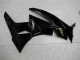 Glänzendes Schwarz Gold Ninja 2009-2012 Kawasaki ZX6R Motorrad Verkleidung
