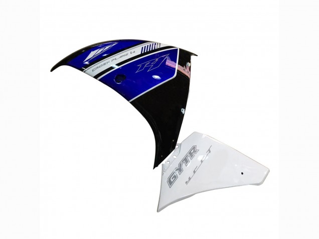 Weiß Blau Schwarz 2012-2014 Yamaha YZF 1000 R1 Motorrad Verkleidung