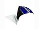 Weiß Blau Schwarz 2012-2014 Yamaha YZF 1000 R1 Motorrad Verkleidung