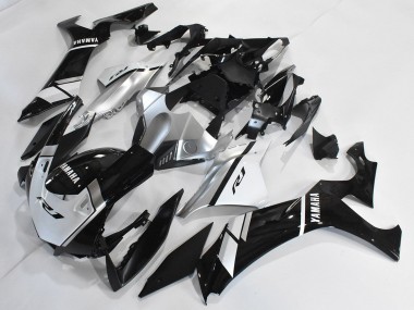 Silber Weiß Glänzendes Schwarz 2020-2025 Yamaha YZF 1000 R1 Motorrad Verkleidung