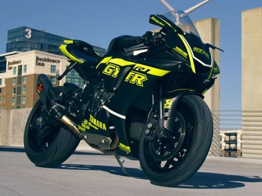 Glänzendes Schwarz Fluoreszierendes Gelb 2020-2025 Yamaha YZF 1000 R1 Motorrad Verkleidung