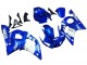 Blau Weiß 1998-2002 Yamaha YZF 600 R6 Motorrad Verkleidung