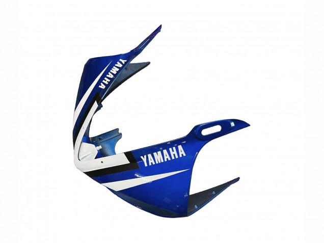 Blau Weiß Glänzendes Schwarz Yamalube 2003-2004 Yamaha YZF R6 Motorrad Verkleidung