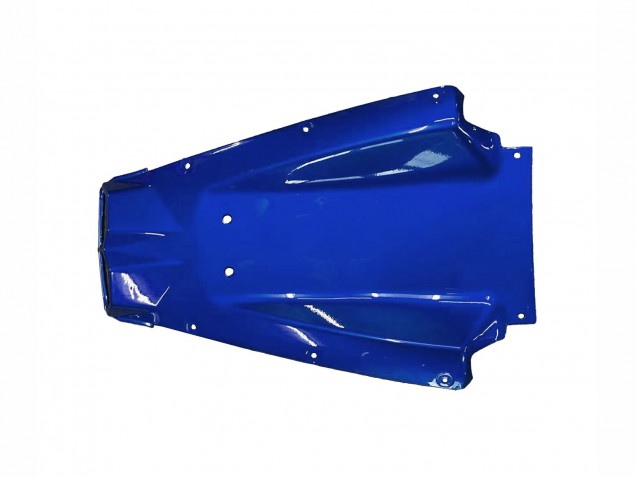 Blau Weiß Glänzendes Schwarz Yamalube 2003-2004 Yamaha YZF R6 Motorrad Verkleidung