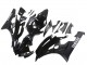 Glänzendes Schwarz Matt Schwarz 2006-2007 Yamaha YZF 600 R6 Motorrad Verkleidung