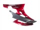 Rot Matt Schwarz 2006-2007 Yamaha YZF 600 R6 Motorrad Verkleidung