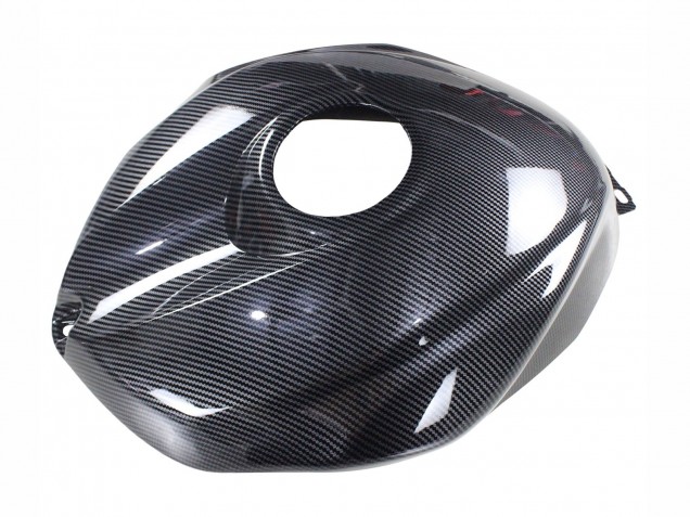 Grau Schwarz Carbonfaser Stil 2008-2016 Yamaha YZF 600 R6 Motorrad Verkleidung