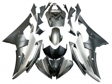 Silber Grau 2008-2016 Yamaha YZF 600 R6 Motorrad Verkleidung