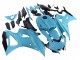 Blau 2021-2024 Yamaha YZF R7 Motorrad Verkleidung