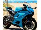 Blau 2021-2024 Yamaha YZF R7 Motorrad Verkleidung