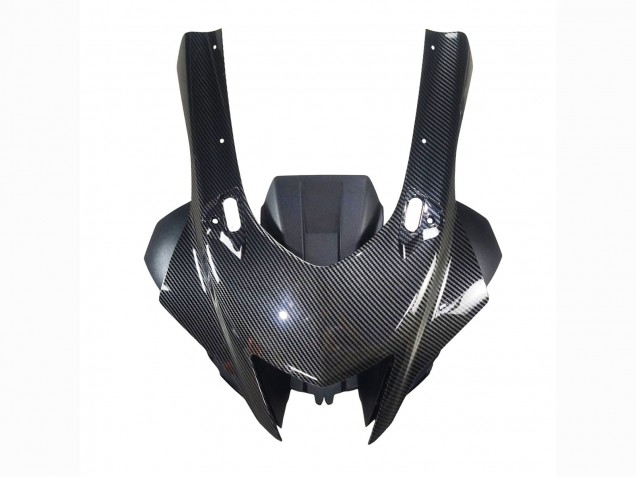 Schwarze Carbonfaser 2021-2024 Yamaha YZF R7 Motorrad Verkleidung