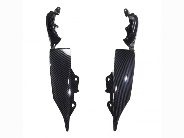 Schwarze Carbonfaser 2021-2024 Yamaha YZF R7 Motorrad Verkleidung