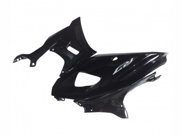 Glänzendes Schwarz 2021-2024 Yamaha YZF R7 Motorrad Verkleidung