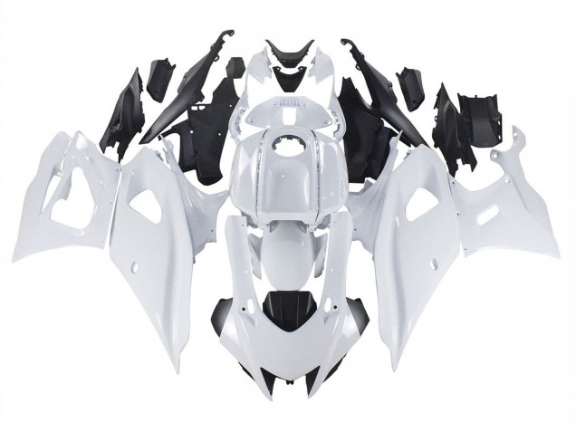 Weiß 2021-2024 Yamaha YZF R7 Motorrad Verkleidung