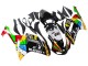 Bunt Playboy 223 2007-2008 Kawasaki ZX6R Motorrad Verkleidung