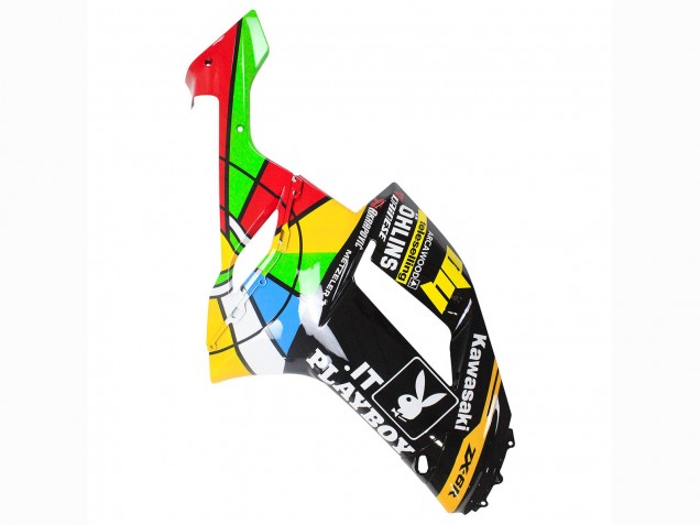 Bunt Playboy 223 2007-2008 Kawasaki ZX6R Motorrad Verkleidung