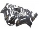 Matt Schwarz mit Gelb Logo Ninja 2007-2008 Kawasaki ZX6R Motorrad Verkleidung