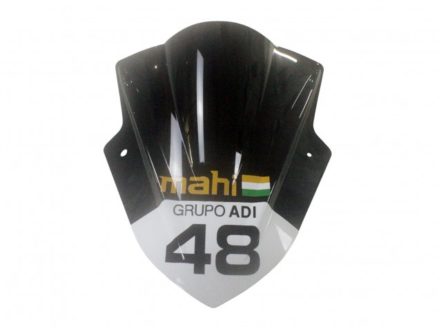 Grün Weiß Rot Schwarz Elf 2013-2024 Kawasaki EX300 Motorrad Verkleidung