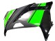 Grün Silber Schwarz 2013-2024 Kawasaki EX300 Motorrad Verkleidung