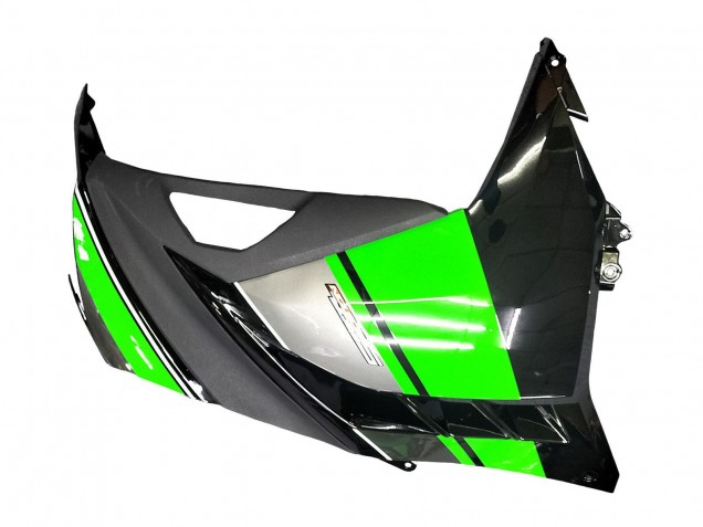 Grün Silber Schwarz 2013-2024 Kawasaki EX300 Motorrad Verkleidung