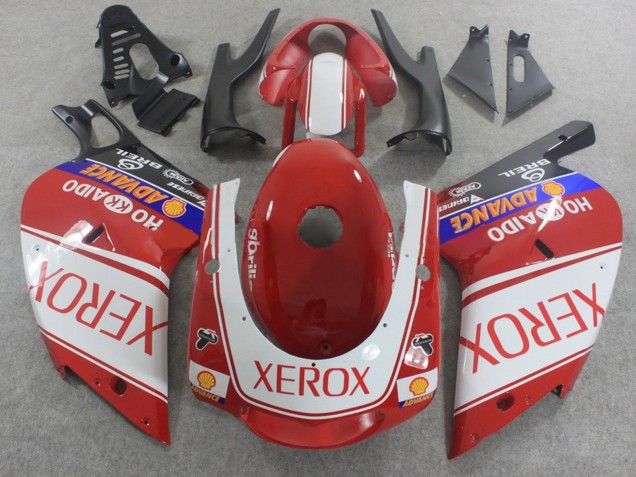Weiß Rot Blau Xerox 2000-2005 Aprilia RS125 Motorrad Verkleidung