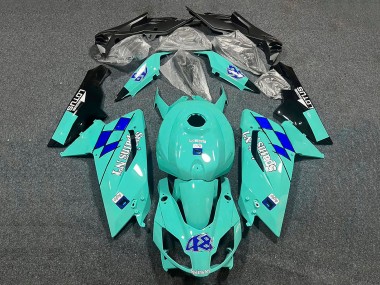 Mint Grün Spains No1 48 2006-2011 Aprilia RS125 Motorrad Verkleidung