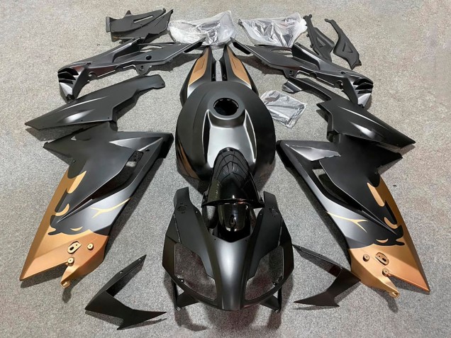 Matt Schwarz Braun 2006-2011 Aprilia RS125 Motorrad Verkleidung
