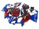 Blau Rot 2006-2011 Aprilia RS125 Motorrad Verkleidung