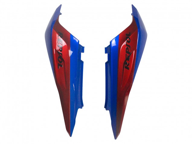 Blau Rot 2006-2011 Aprilia RS125 Motorrad Verkleidung