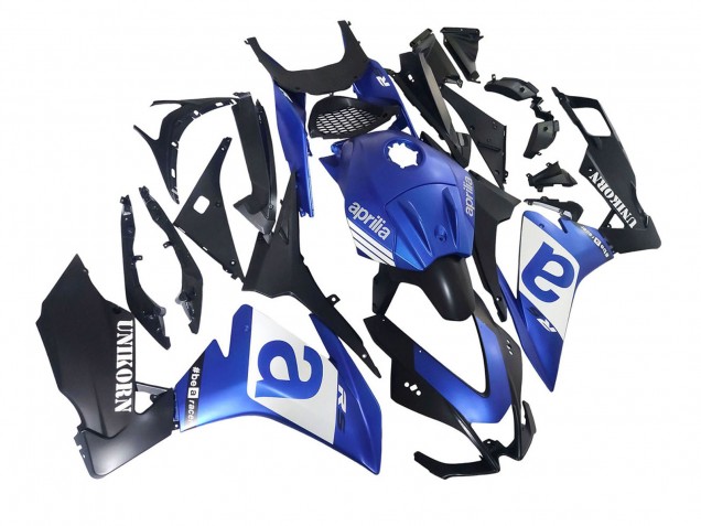 Blau Weiß Matt Schwarz 2012-2018 Aprilia RS4 50 125 Motorrad Verkleidung