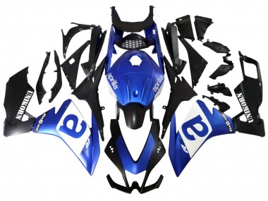 Blau Weiß Matt Schwarz 2012-2018 Aprilia RS4 50 125 Motorrad Verkleidung
