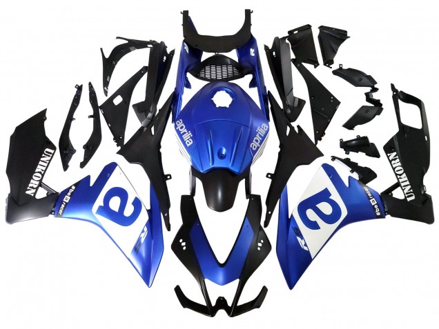 Blau Weiß Matt Schwarz 2012-2018 Aprilia RS4 50 125 Motorrad Verkleidung