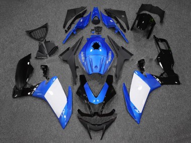 Blau Weiß Glänzendes Schwarz 2012-2018 Aprilia RS4 50 125 Motorrad Verkleidung