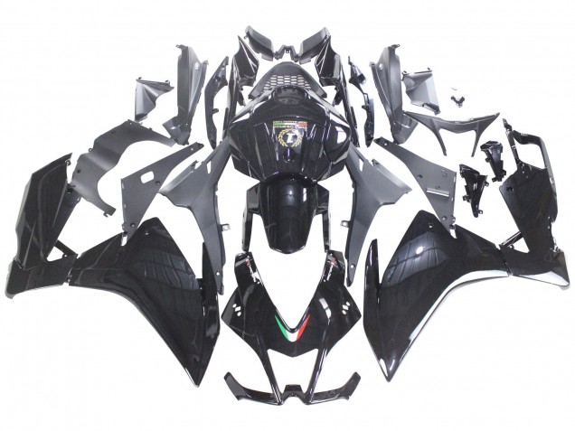 Glänzendes Schwarz 2012-2018 Aprilia RS4 50 125 Motorrad Verkleidung
