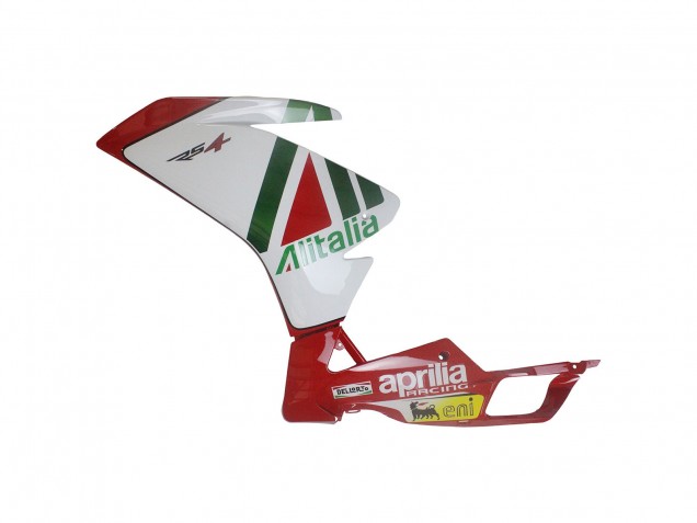 Weiß Rot Grün Gelb Alitalia 2012-2018 Aprilia RS4 50 125 Motorrad Verkleidung Kit