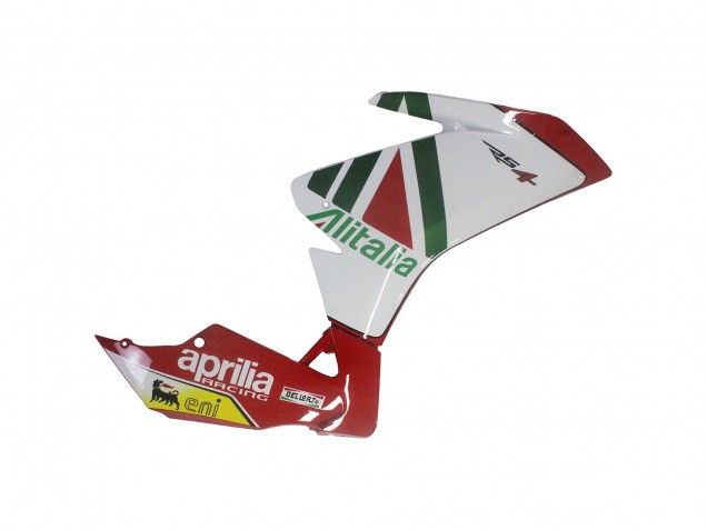 Weiß Rot Grün Gelb Alitalia 2012-2018 Aprilia RS4 50 125 Motorrad Verkleidung Kit
