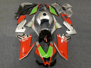 Silber Rot Grün Glänzendes Schwarz 2012-2018 Aprilia RS4 50 125 Motorrad Verkleidung