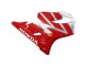 Silber Rot 2004-2007 Honda CBR600 F4i Motorrad Verkleidung