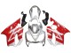 Silber Rot 2004-2007 Honda CBR600 F4i Motorrad Verkleidung