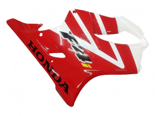 Weiß Rot 2004-2007 Honda CBR600 F4i Motorrad Verkleidung