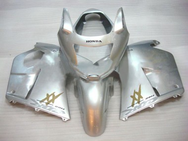 Silber Gold 1996-2007 Honda CBR1100XX Blackbird Motorrad Verkleidung